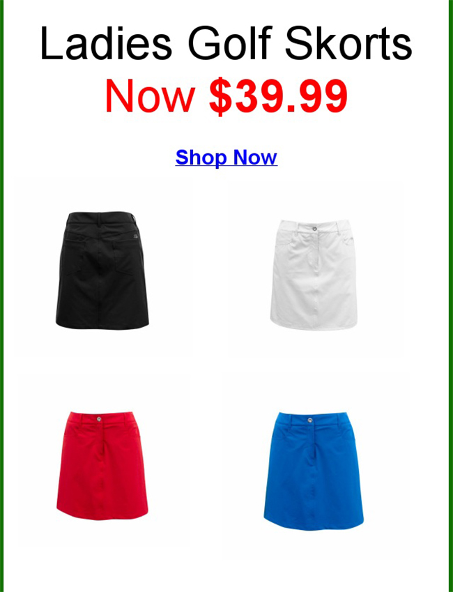 Tee 2 Green - Golf Summer Clearance Event