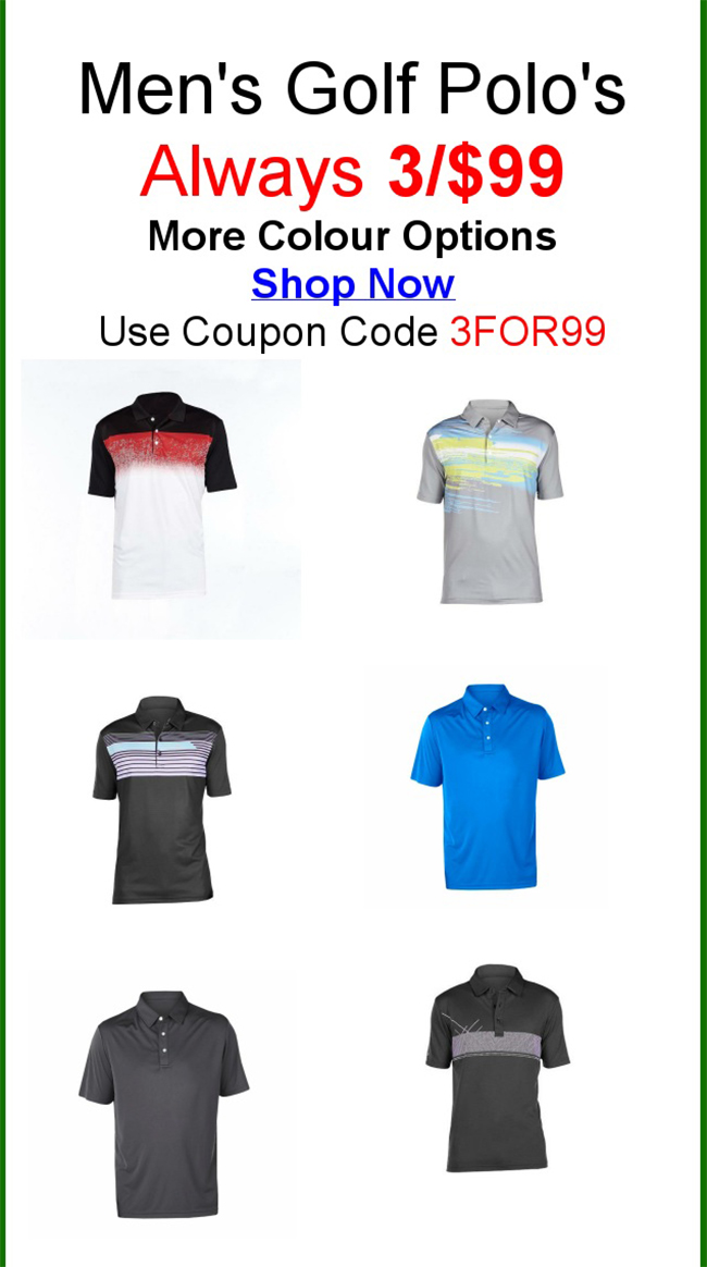 Tee 2 Green - Golf Summer Clearance Event