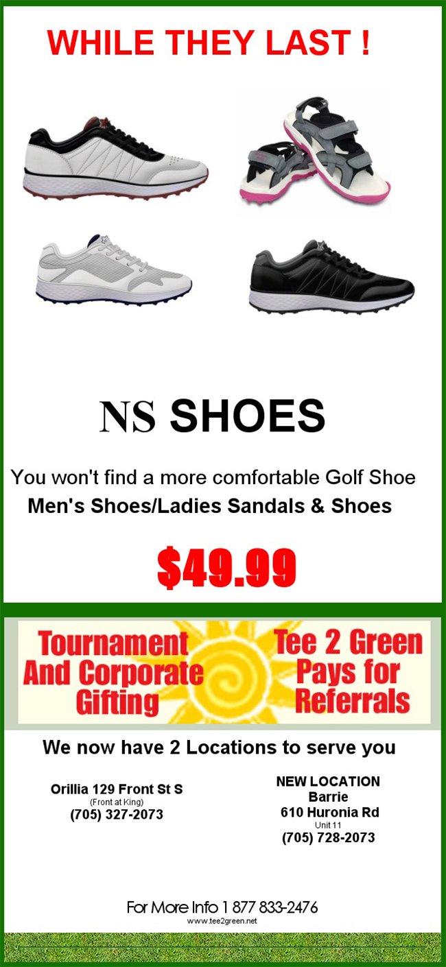 Tee 2 Green - Golf Summer Clearance Event